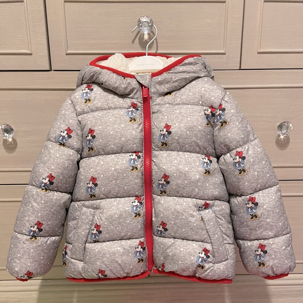 GAP Minnie Mouse 3T Puffer Jacket